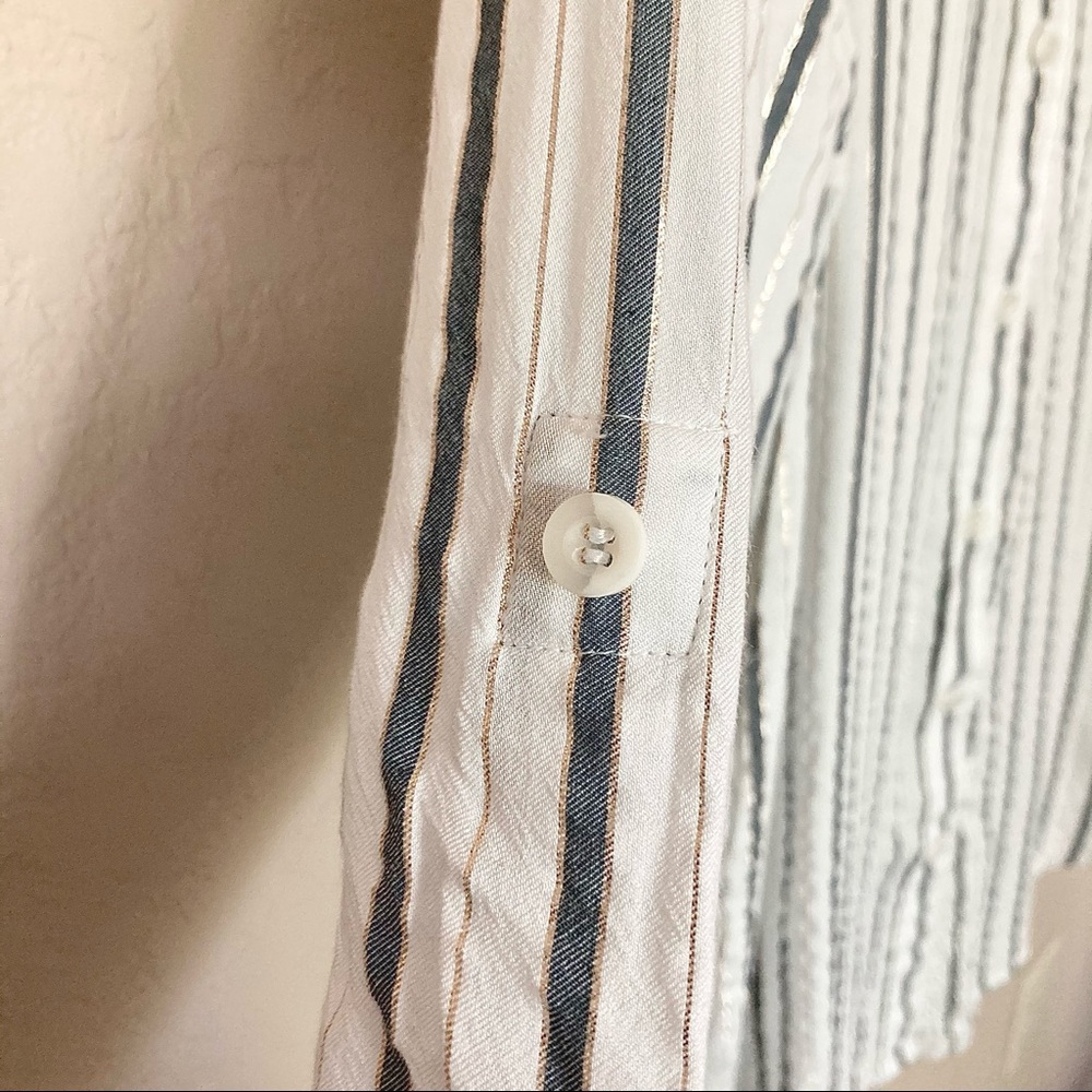 Onia Marie Striped Dress in Ensign Blue | EUC - Picture 9 of 14
